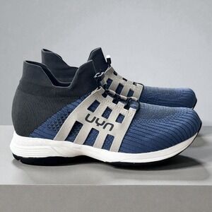 UYN Nature Tune Merino Wool Sneakers Navy Blue Women's Size 8 Made in Italy $199